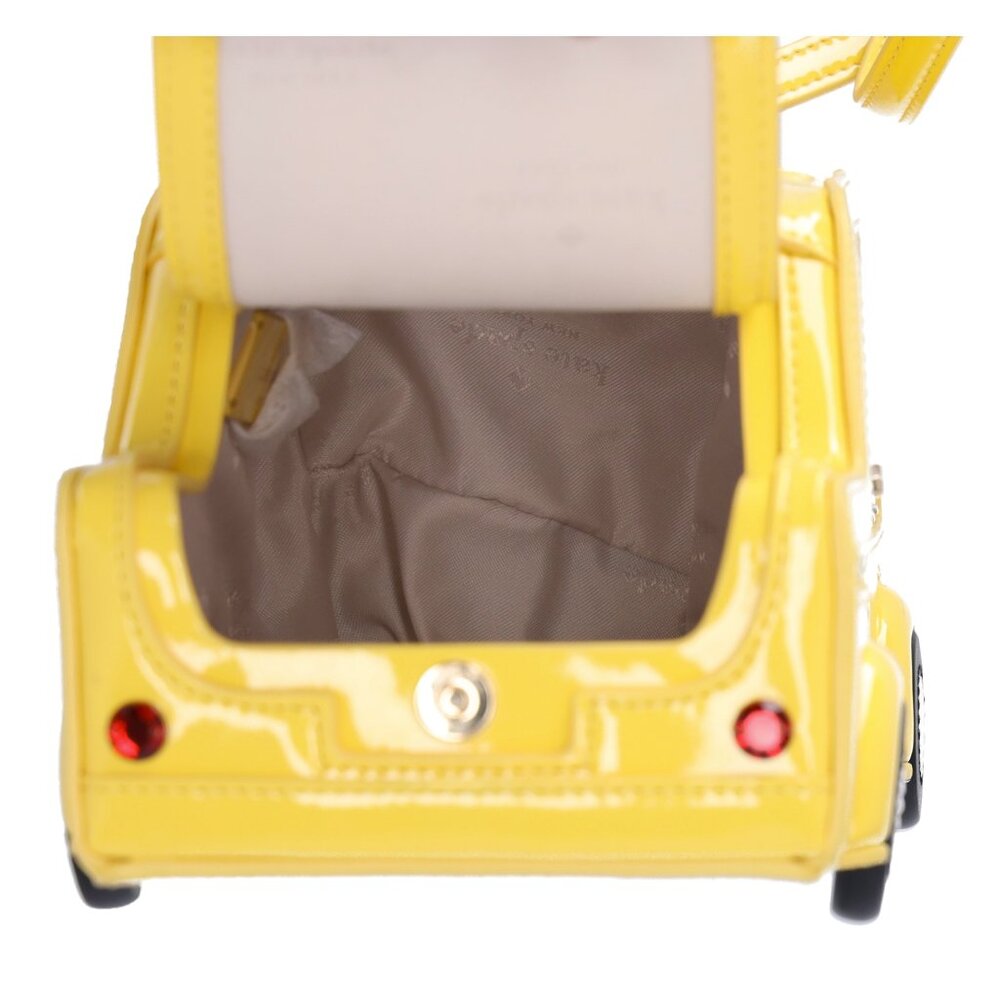 Kate Spade 3D NYC Taxi Yellow Cab Crossbody Bag KI975 Novelty Collection - Picture 8 of 8